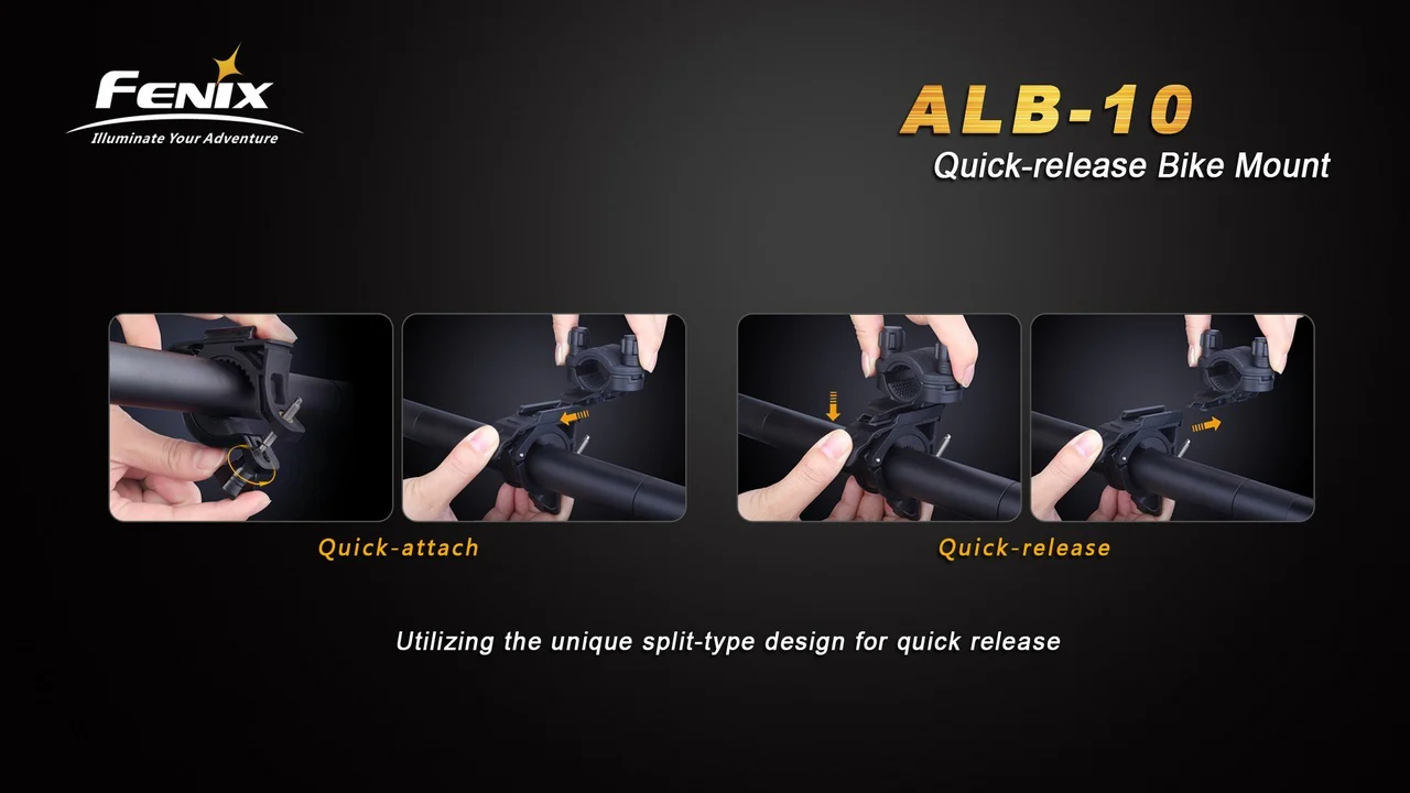 Fenix ALB-10 Quick-Release Bike Mount - Image 6