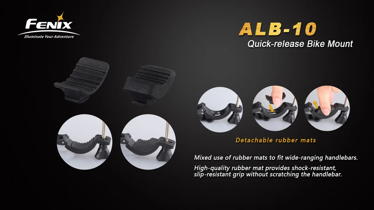 Fenix ALB-10 Quick-Release Bike Mount - Image 7