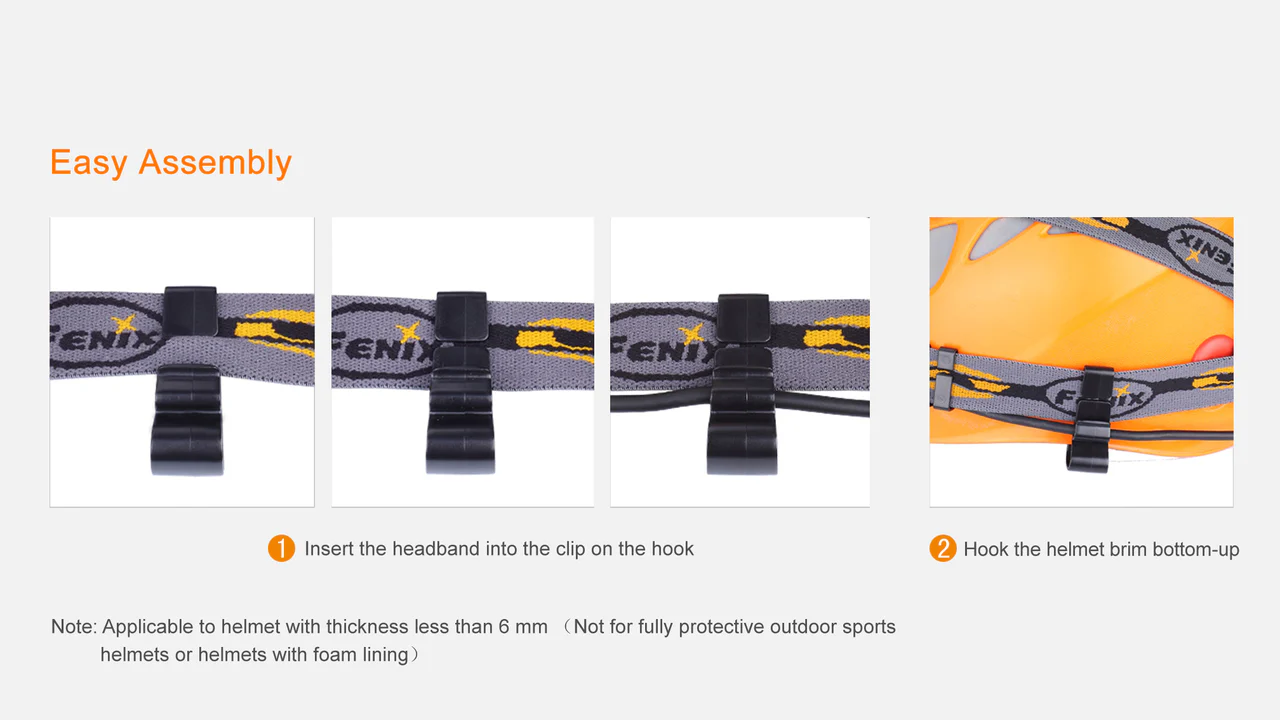 Fenix ALD-02 Helmet Attachment Hook Set - Image 4