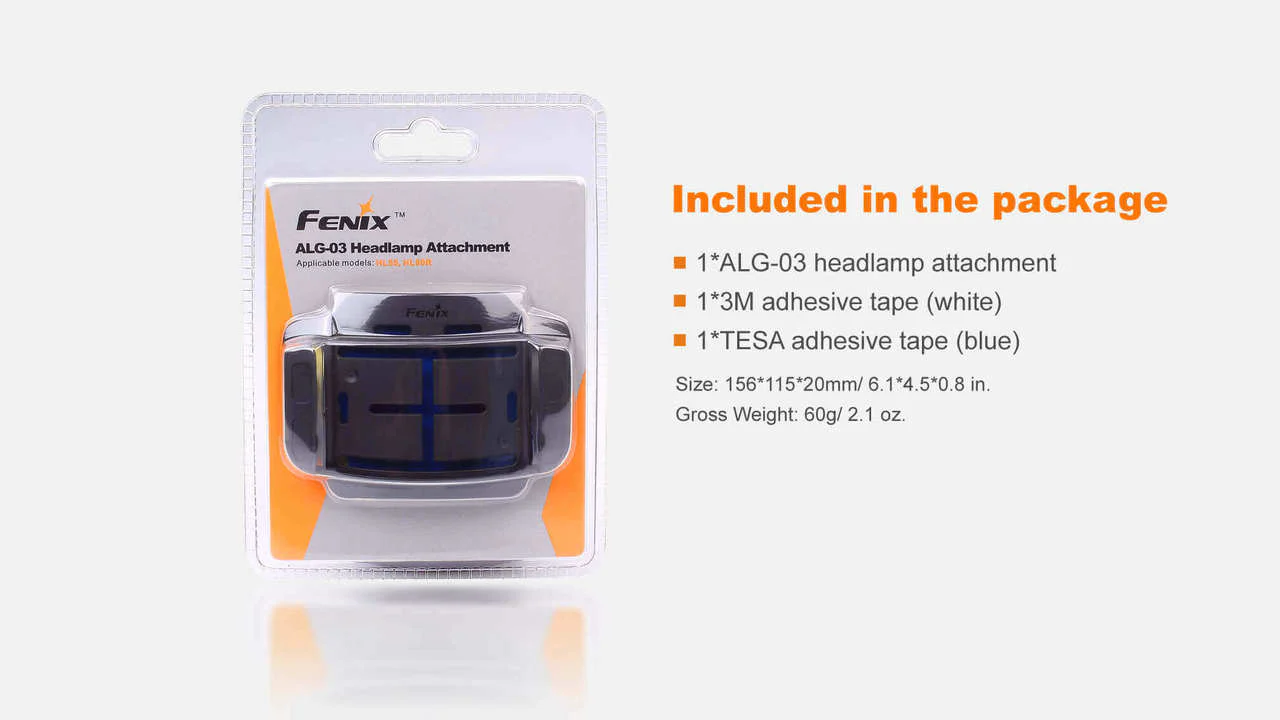 Fenix ALG-03 V2.0 Headlamp Helmet Attachment - Image 5