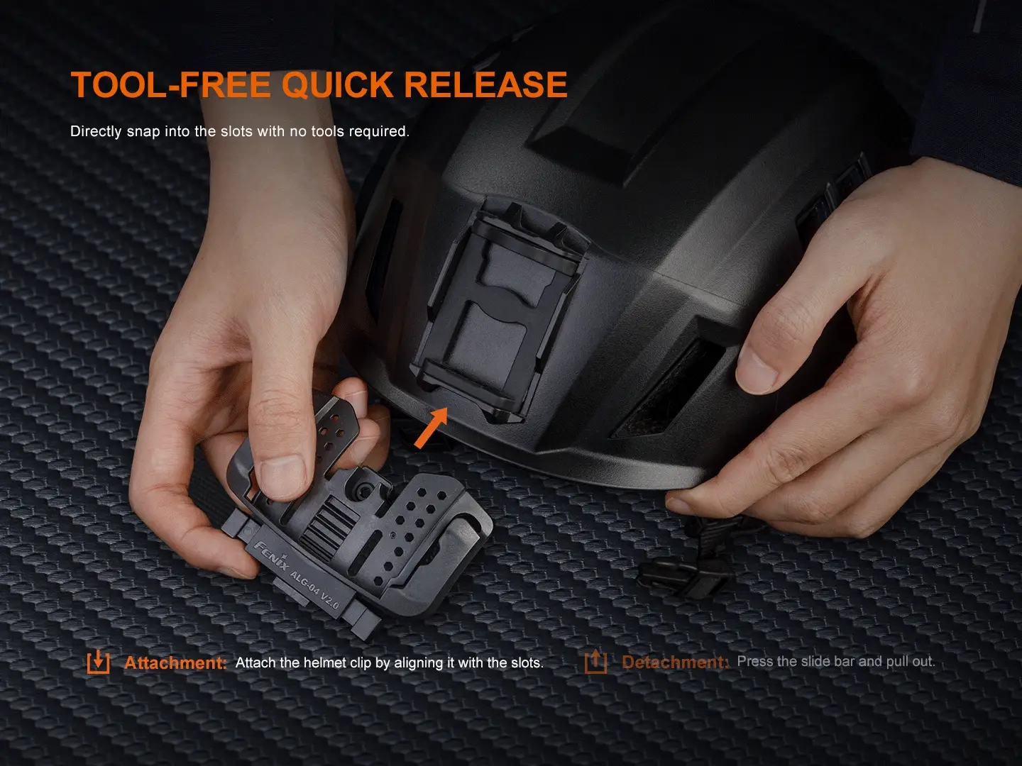 Fenix ALG-04 V2 NVG Helmet Mount Headlamp Clip - Image 4