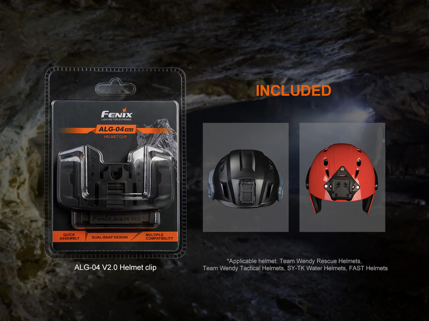 Fenix ALG-04 V2 NVG Helmet Mount Headlamp Clip - Image 7