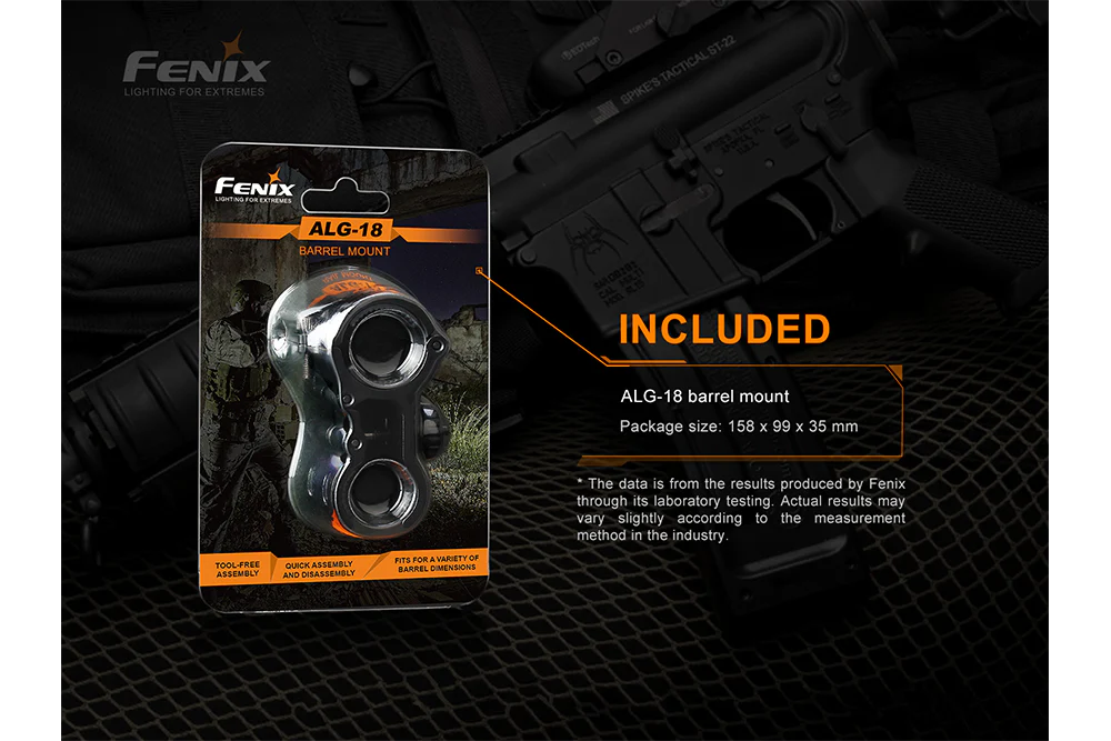 Fenix ALG-18 Flashlight Barrel Mount - Image 6