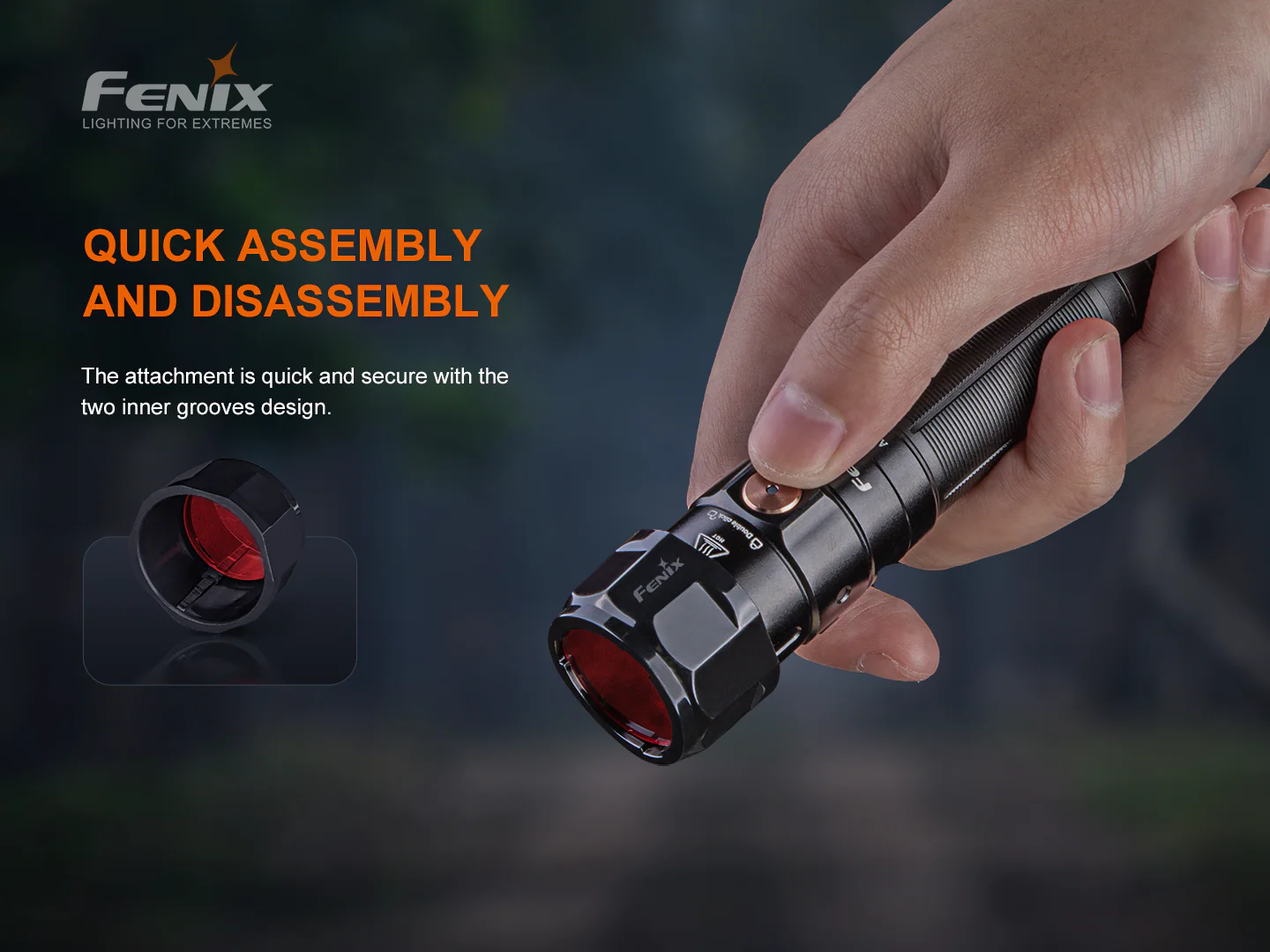 Fenix AOF-S+ V2 Red Filter Adapter - Image 4