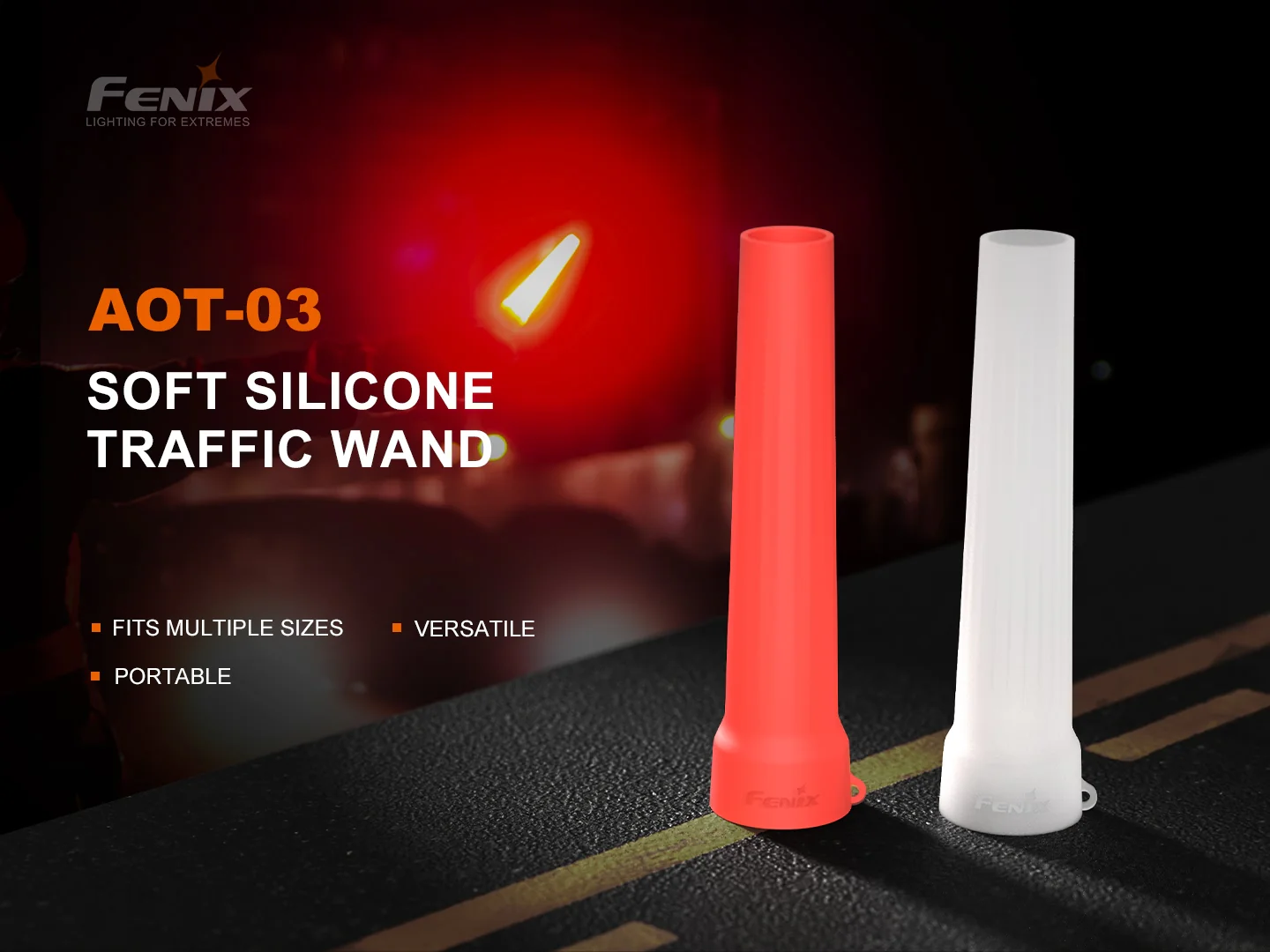 Fenix AOT-03 Soft Silicone Traffic Wand - Image 4