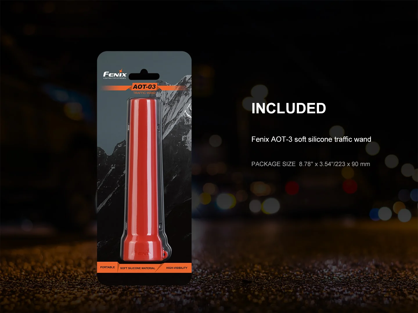Fenix AOT-03 Soft Silicone Traffic Wand - Image 7