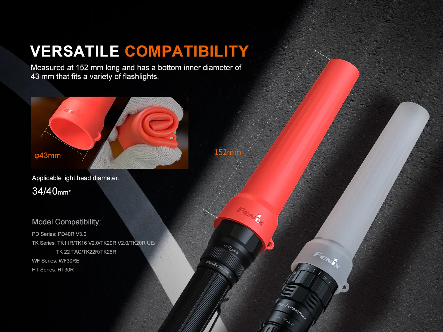 Fenix AOT-04 Silicone Traffic Wand - Image 2