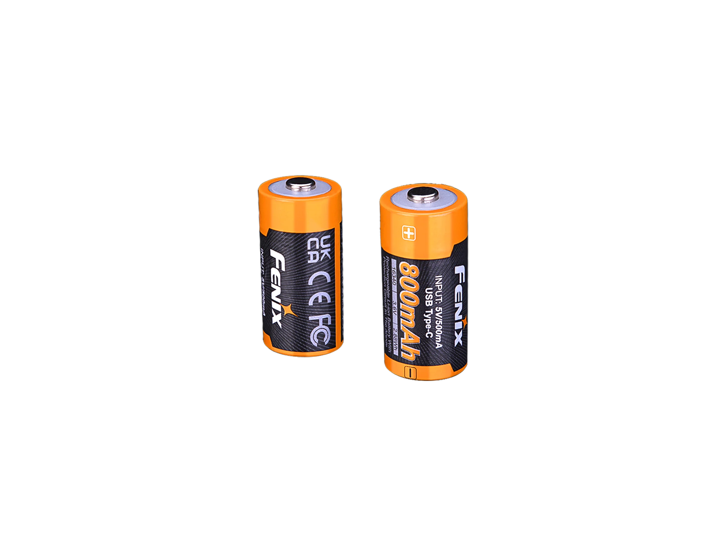 Fenix ARB-L16-800UP USB-C Rechargeable 16340 Battery - Image 9