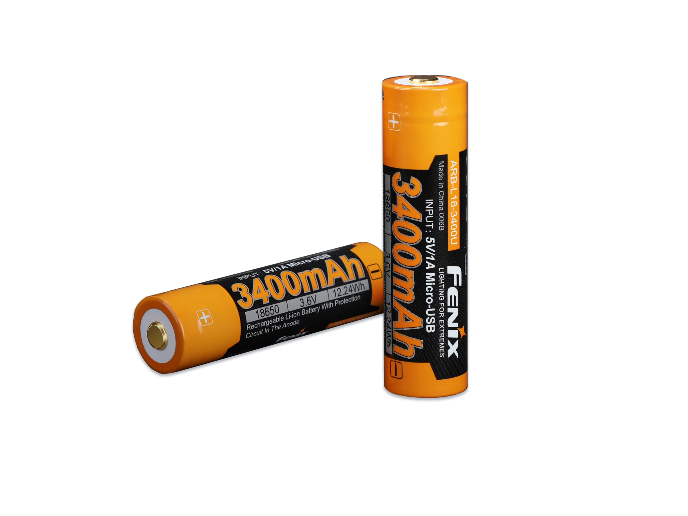 Fenix ARB-L18-3400U Micro-USB Rechargeable 18650 Battery - Image 10