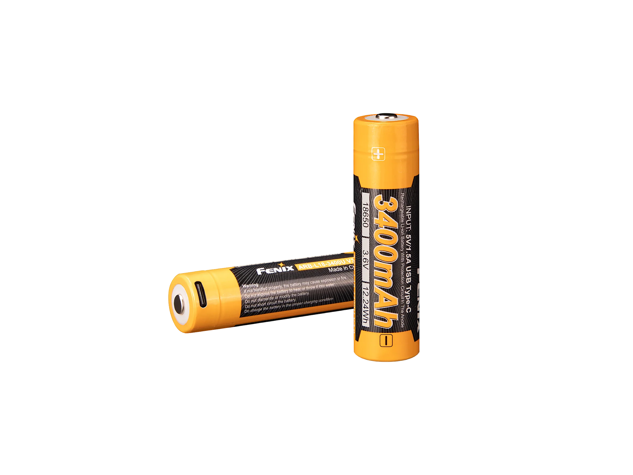 Fenix ARB-L18-3400U V3 USB-C Rechargeable 18650 Battery - Image 12