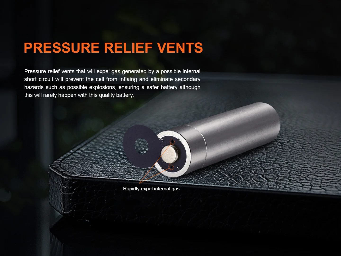 Fenix ARB-L18-4000 High-Capacity 18650 Battery - 4000mAh - Image 8