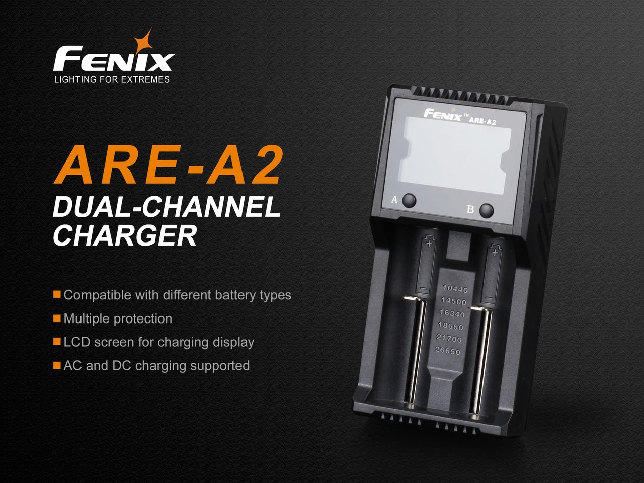 Fenix ARE-A2 Dual Channel Battery Smart Charger - Image 3