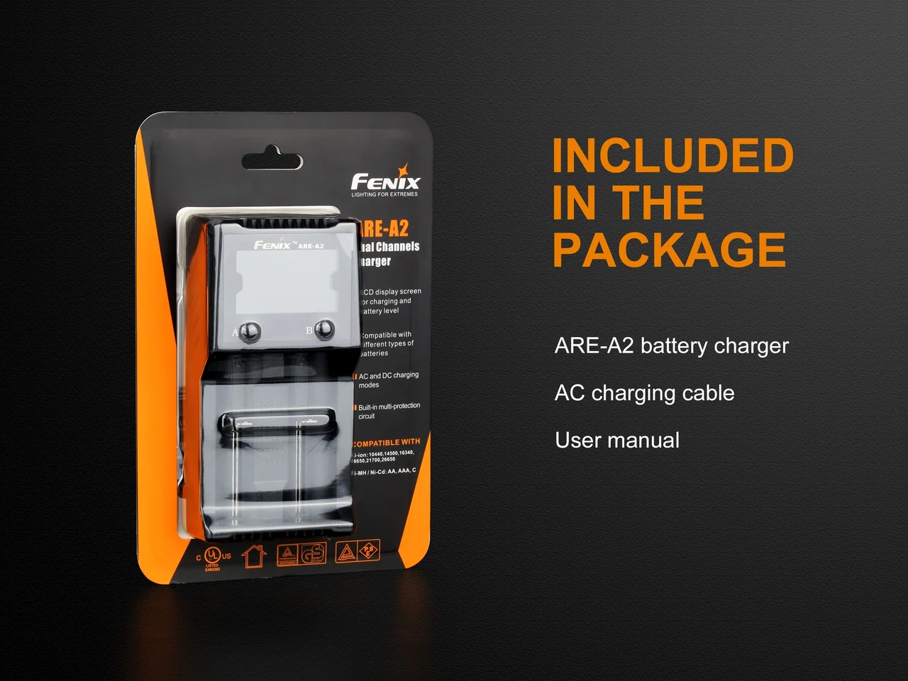 Fenix ARE-A2 Dual Channel Battery Smart Charger - Image 9