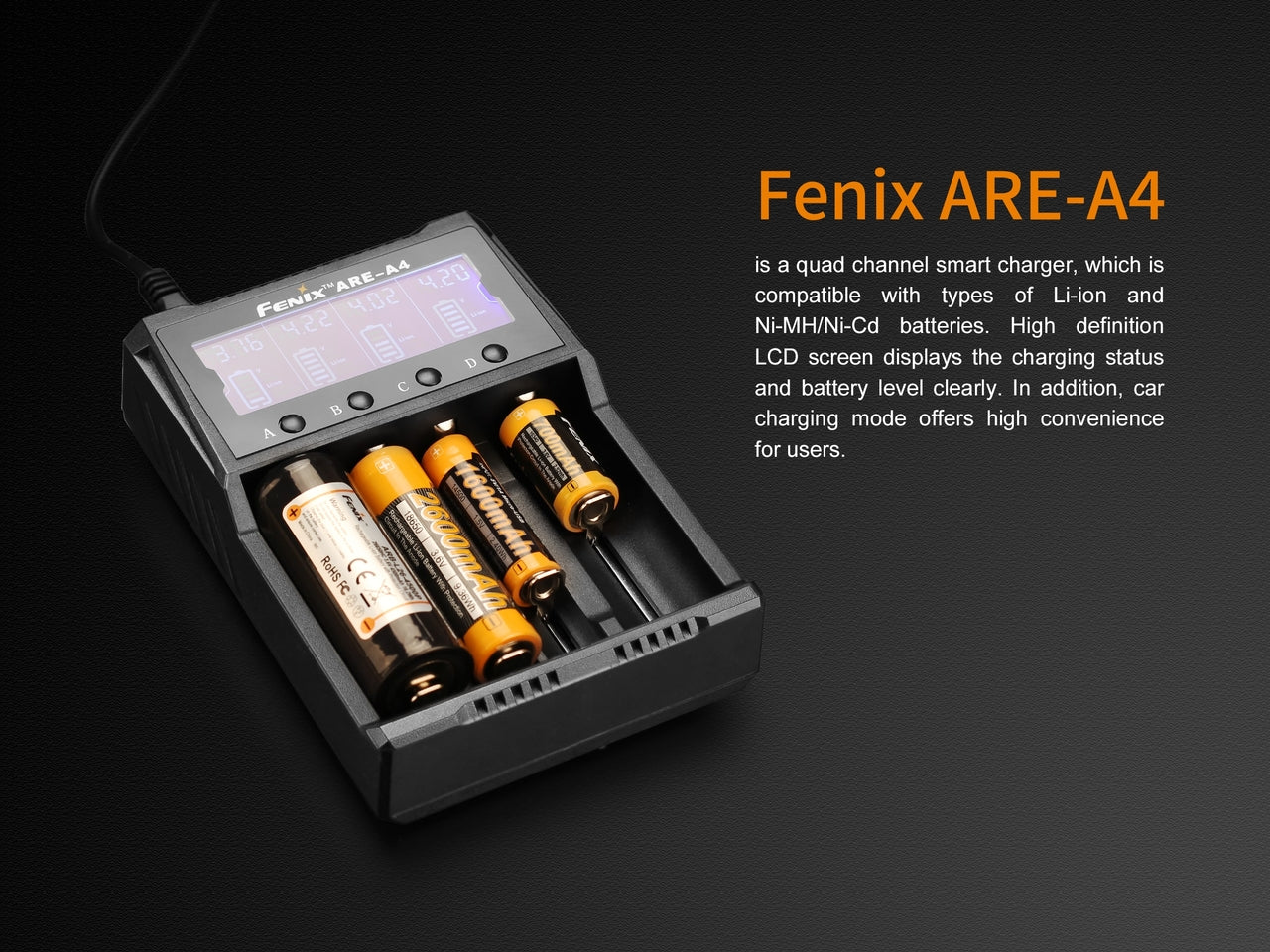 Fenix ARE-A4 Multifunctional Battery Charger - Image 6