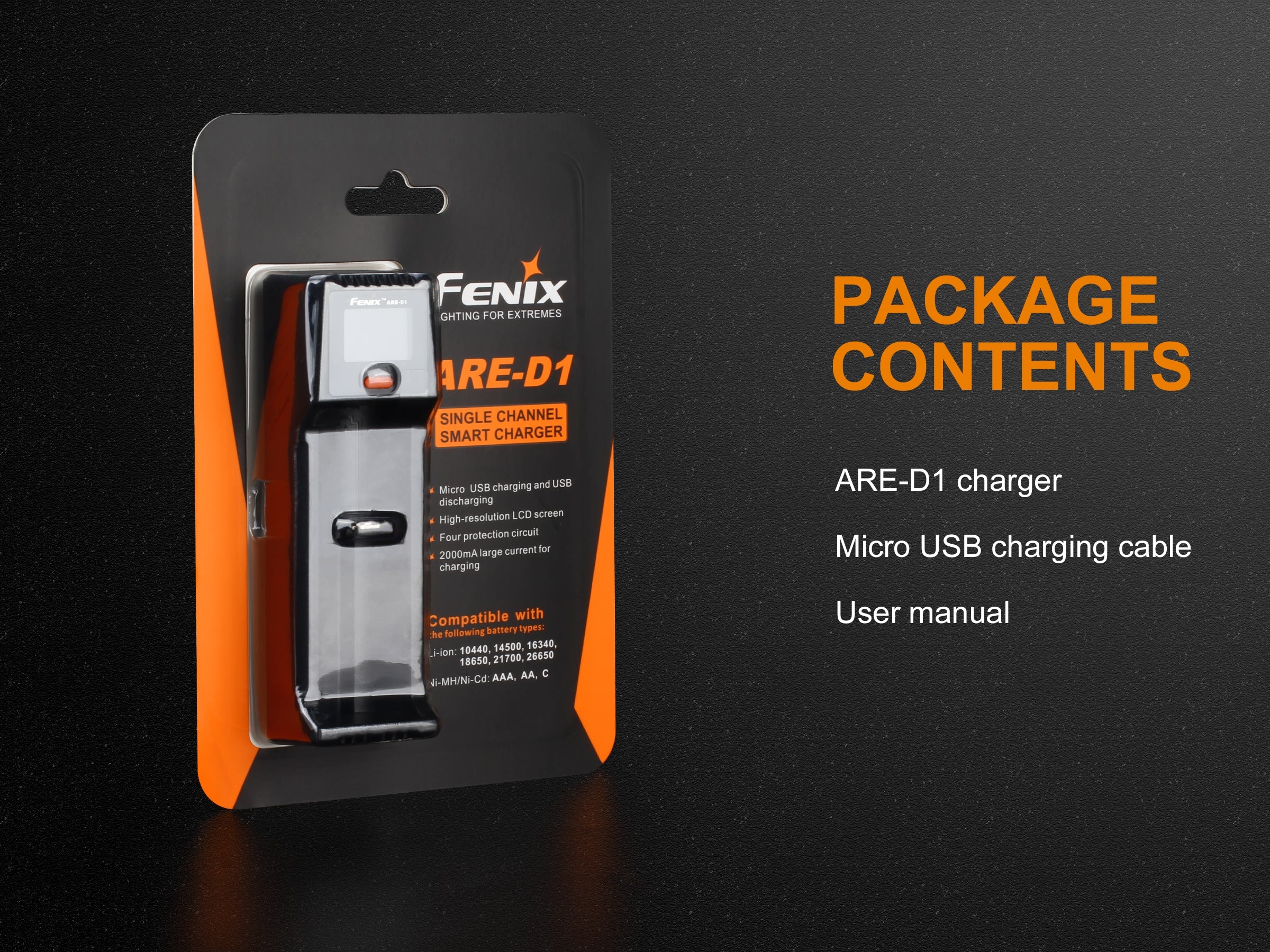 Fenix ARE-D1 Single Channel Smart Battery Charger - Image 12