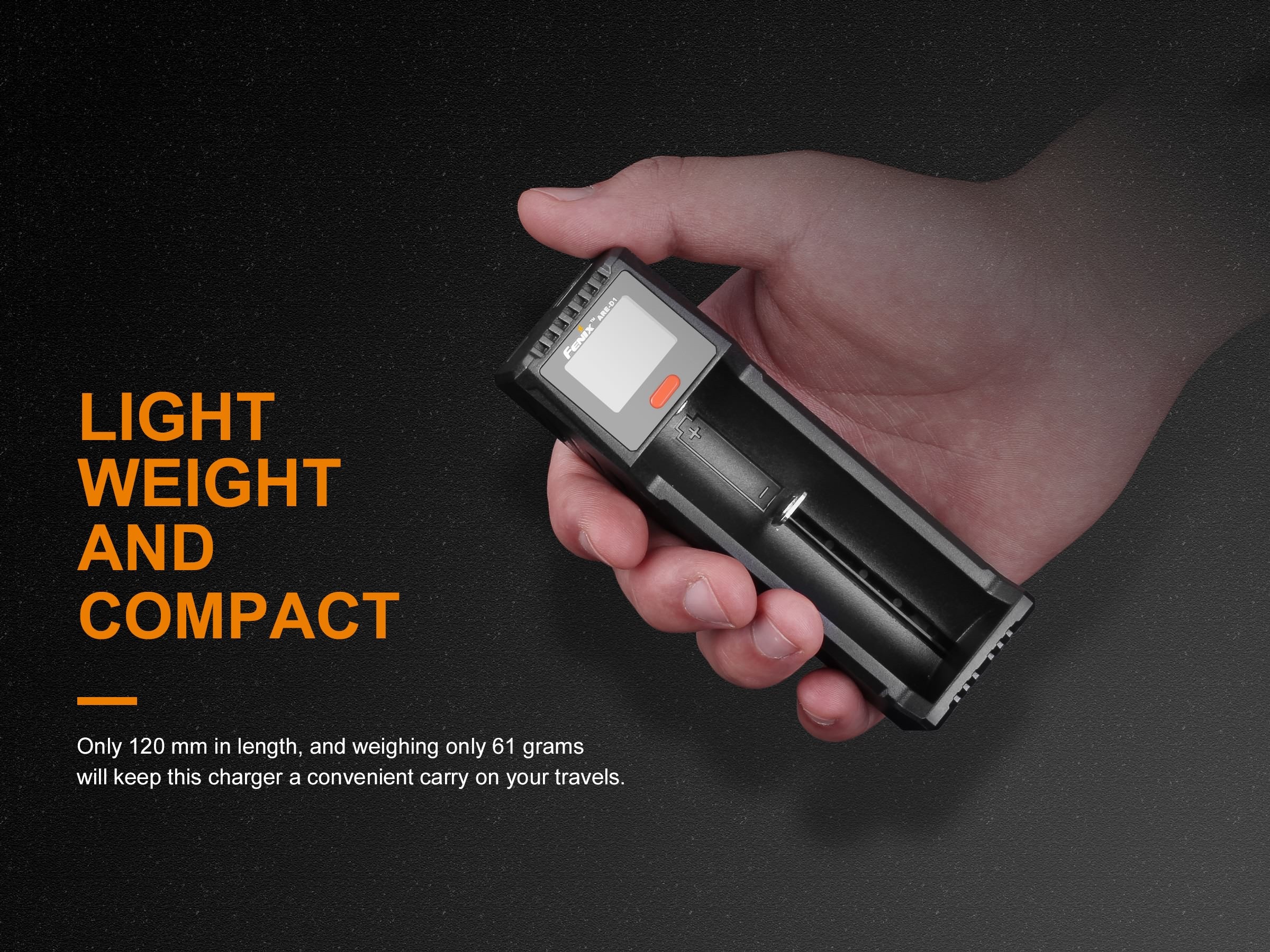 Fenix ARE-D1 Single Channel Smart Battery Charger - Image 4