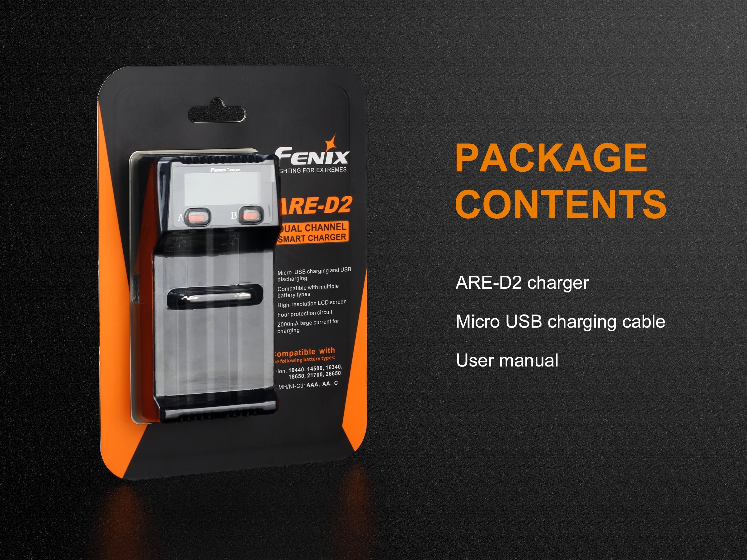 Fenix ARE-D2 Dual Channel Smart Battery Charger - Image 9
