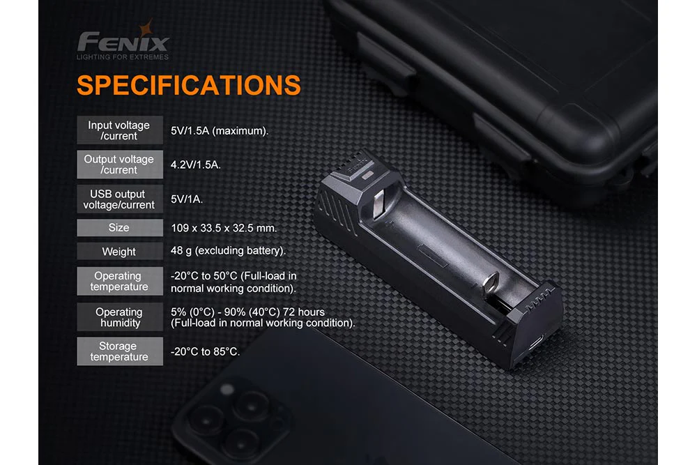 Fenix ARE-X1 V2.0 Smart Battery Charger - Image 5