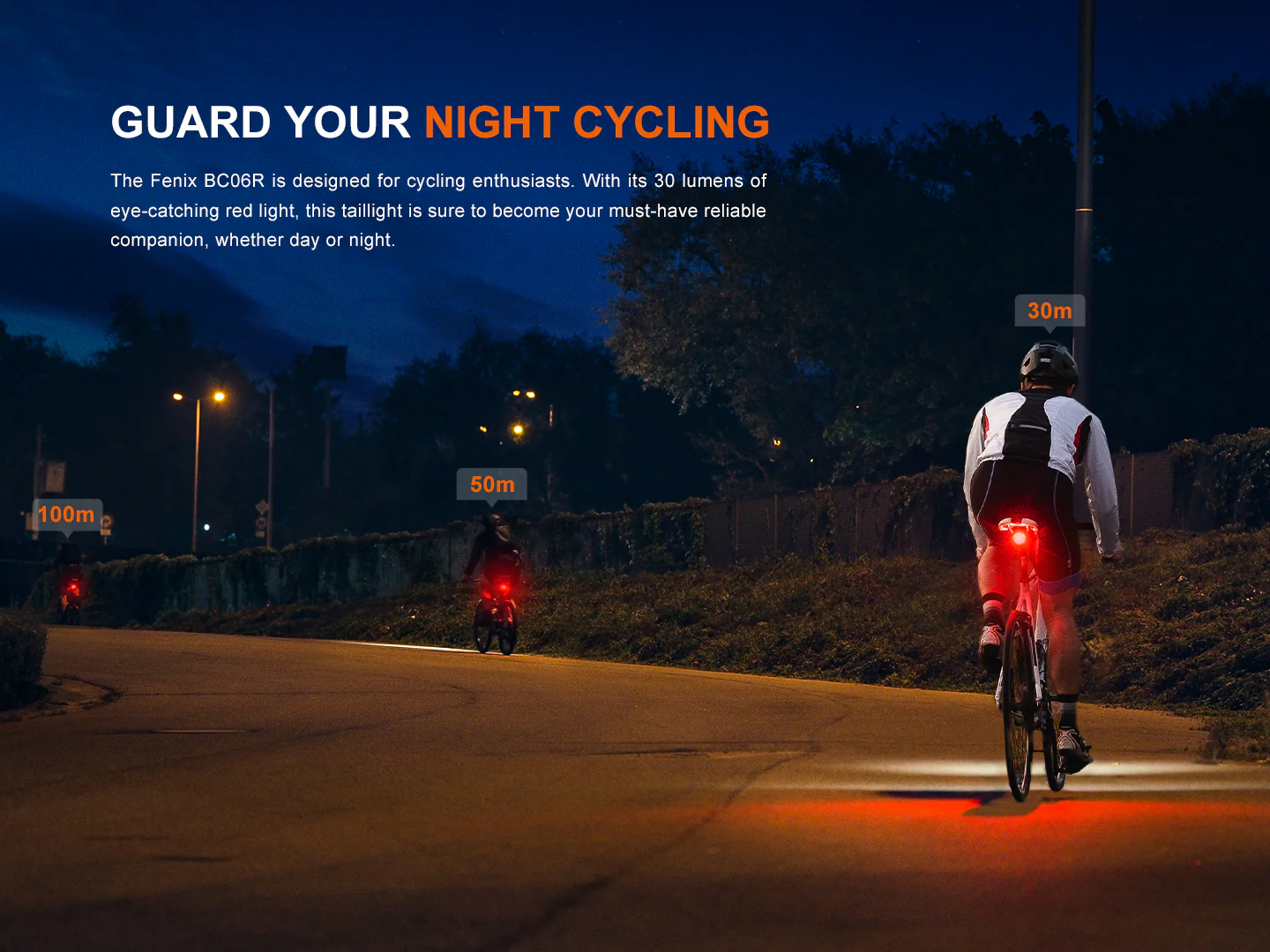Fenix BC06R Smart-Brake Bicycle Taillight - Image 3