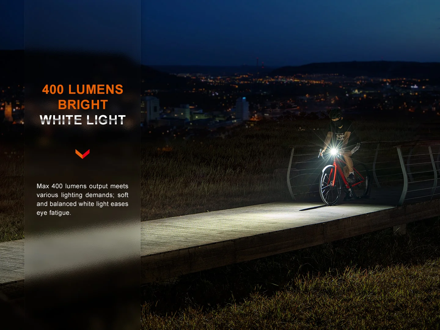 Fenix BC15R Lightweight Rechargeable Bicycle Light - Image 3