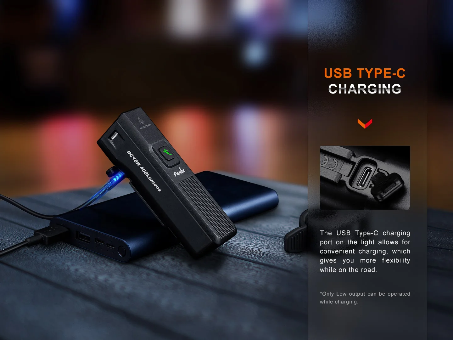 Fenix BC15R Lightweight Rechargeable Bicycle Light - Image 6