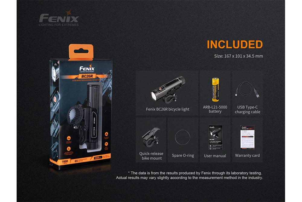 Fenix BC26R LED Bike Light - Image 15