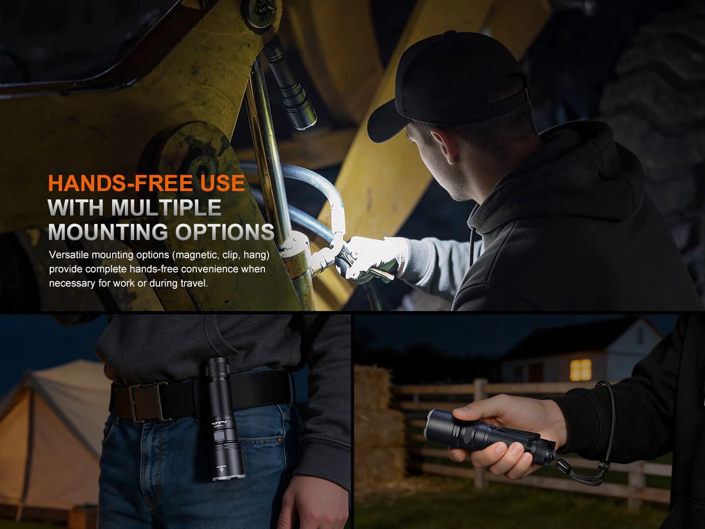 Fenix C7 Pro High-Output Fast-Charging Flashlight - 4600 Lumens - Image 8