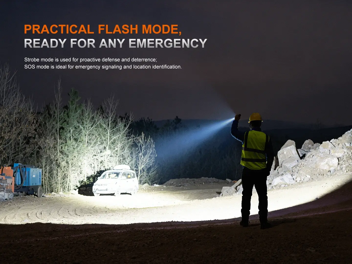 Fenix C7 V2 High-Output Work Flashlight - 3300 Lumens - Image 6
