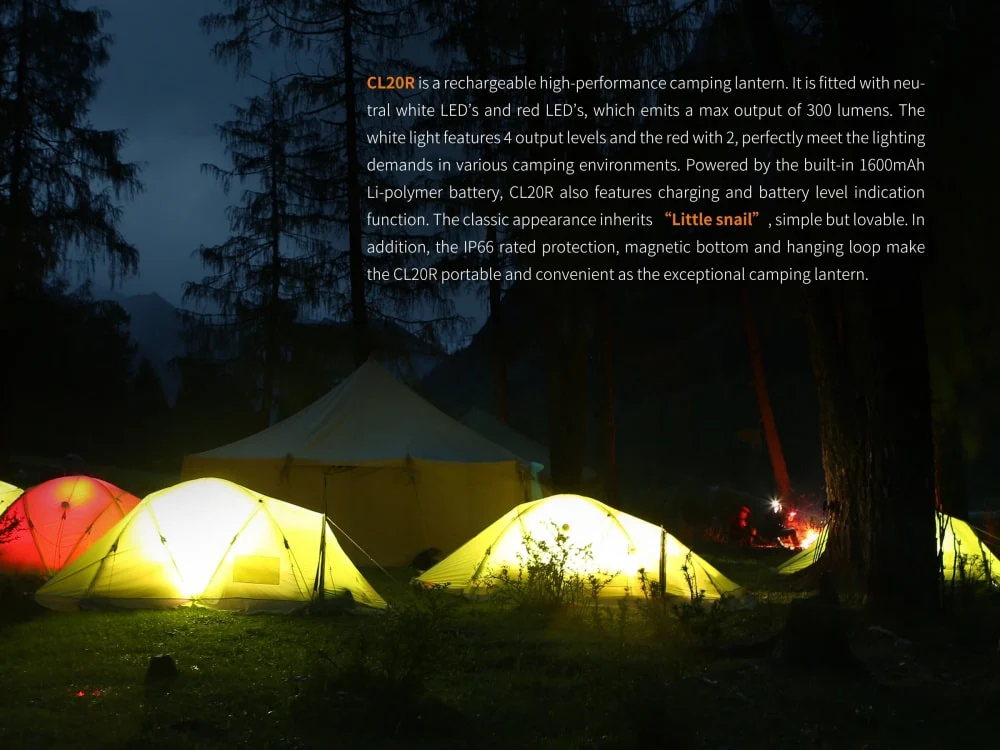Fenix CL20R LED Rechargeable Camping Lantern - Image 14