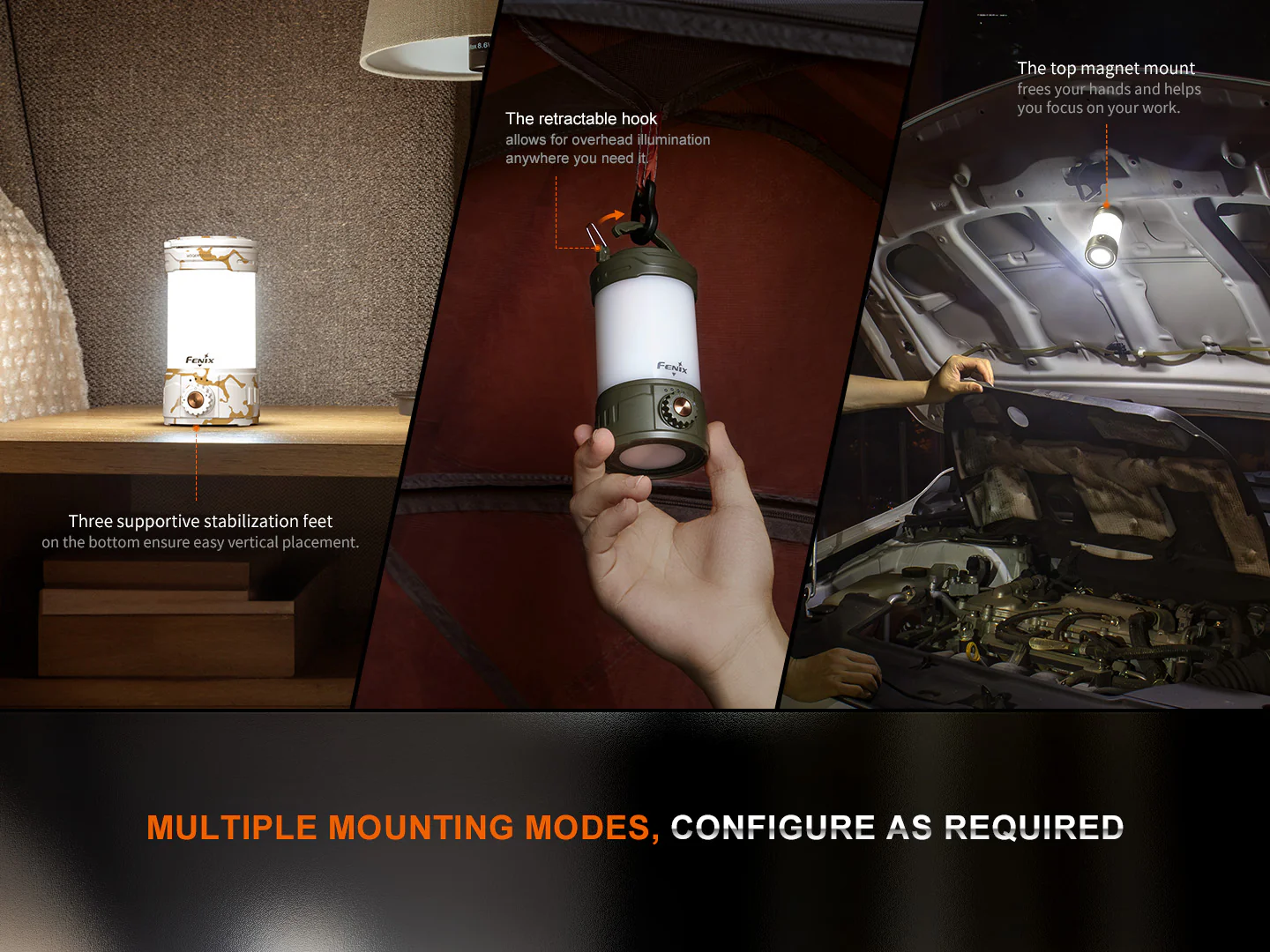 Fenix CL26R PRO High Performance LED Rechargeable Camping Lantern - Image 5