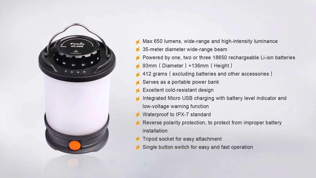 Fenix CL30R LED Camping Lantern - Image 12