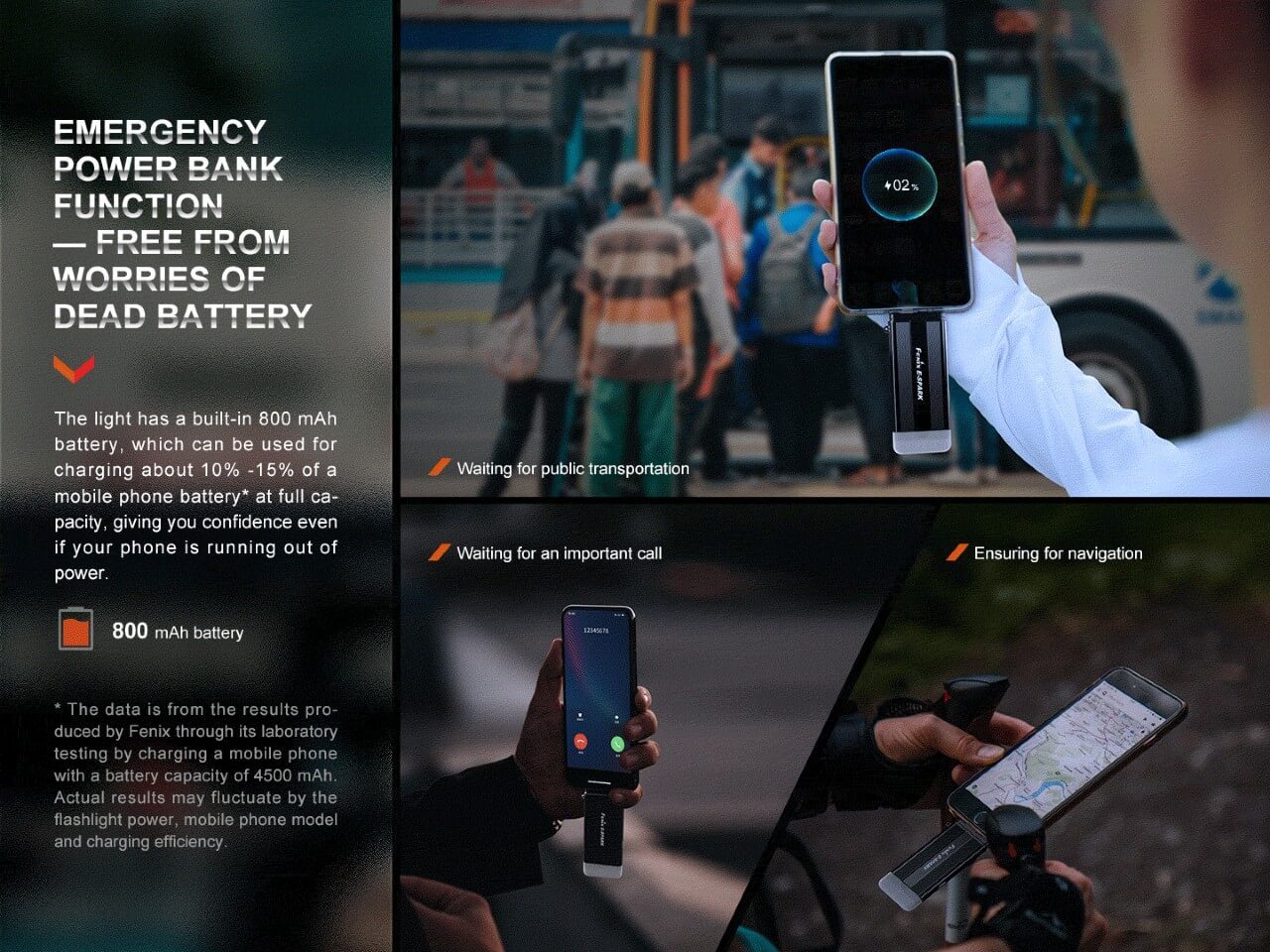Fenix E-SPARK Ultra-Thin Powerbank LED Flashlight - Image 7
