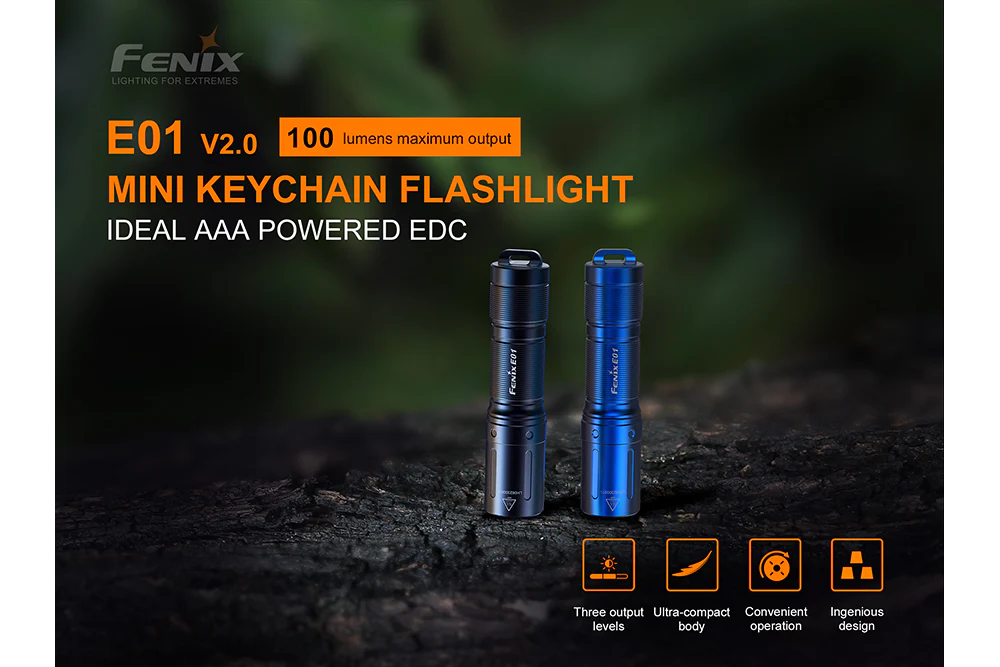 Fenix E01 V2.0 AAA LED Flashlight - Image 3