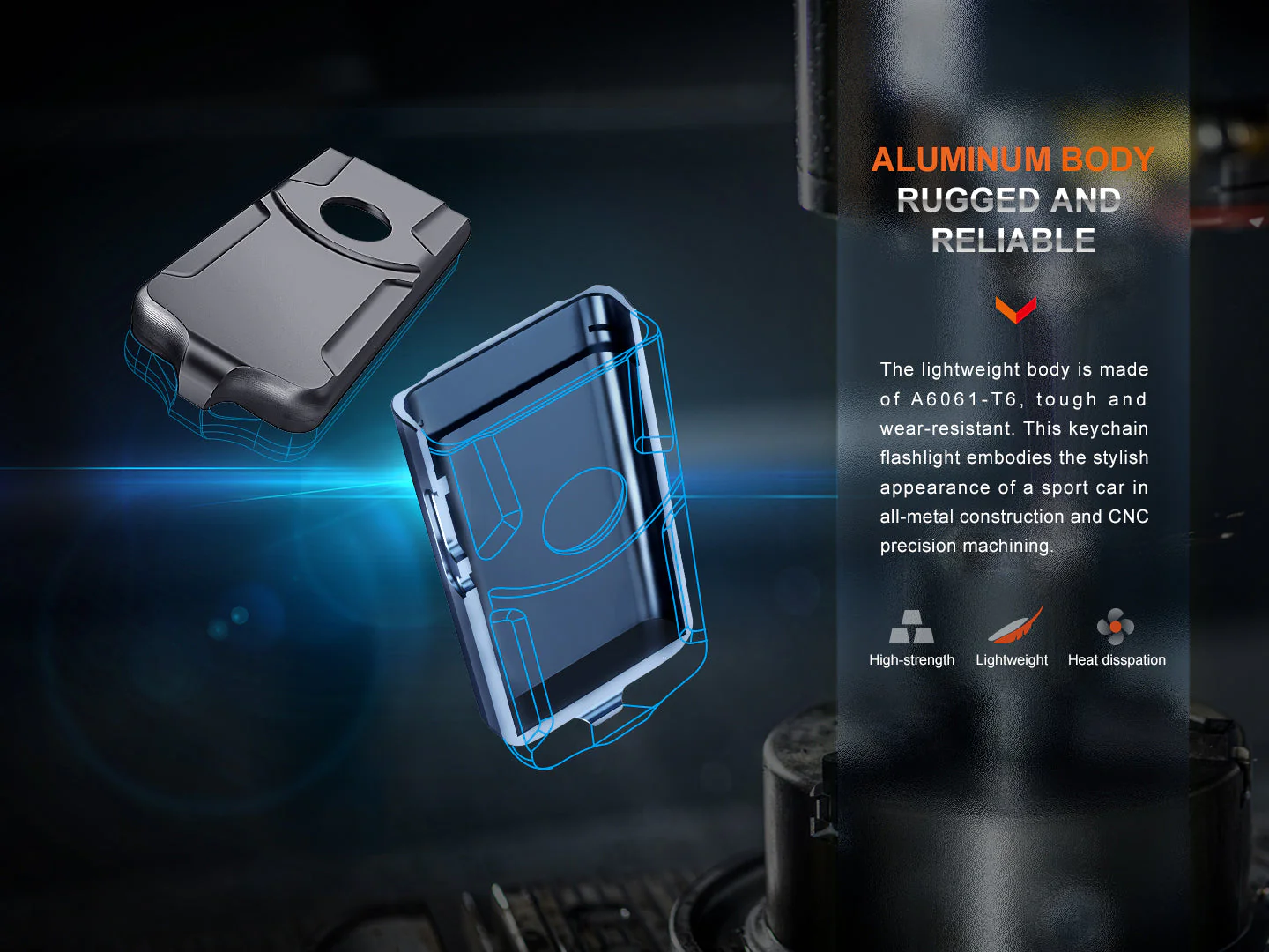 Fenix E03R V2 Keychain Flashlight -- OPEN BOX - Image 12