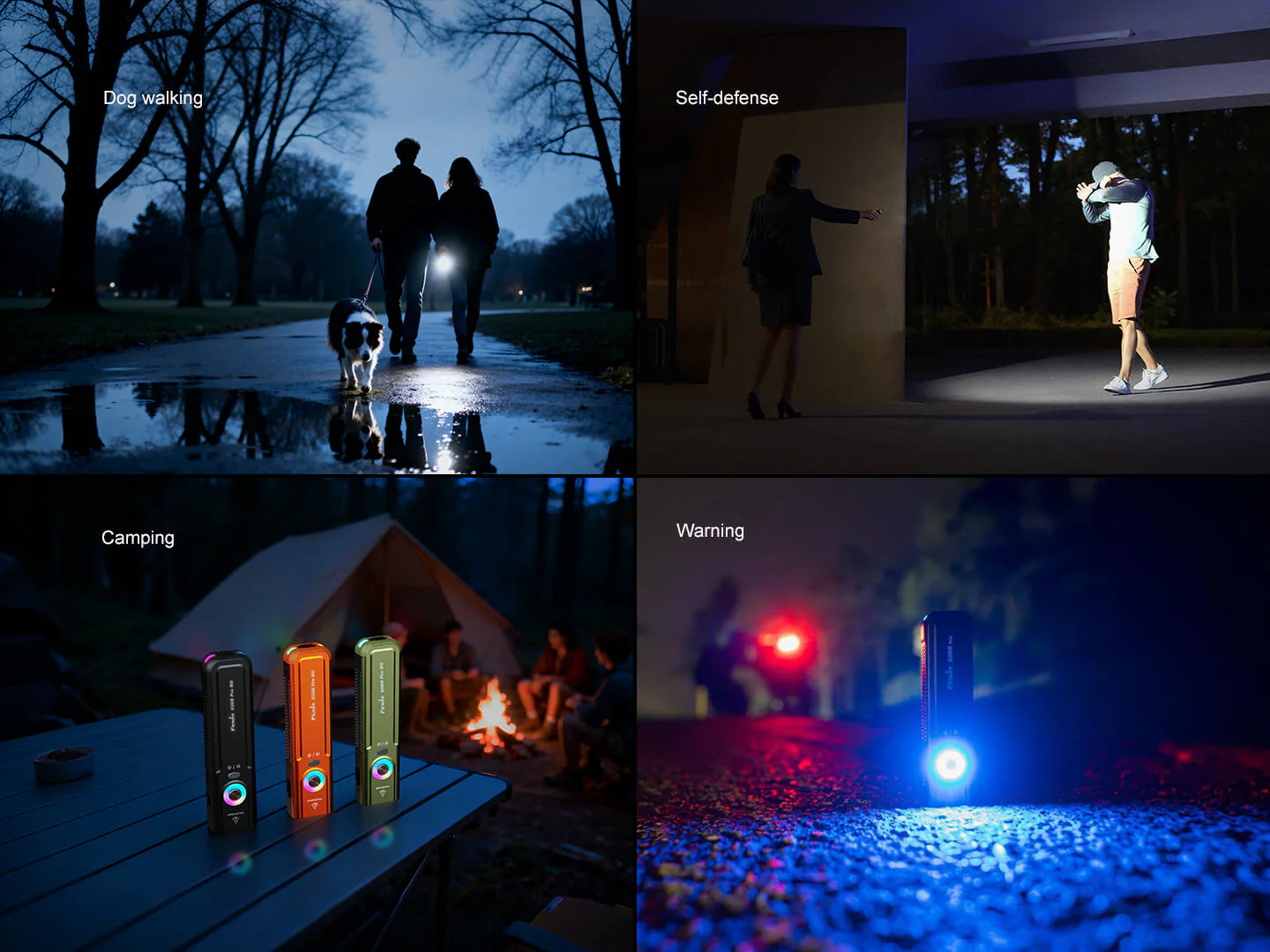 Fenix E06R Pro RG Triple Color Flashlight with Green Laser - Image 9