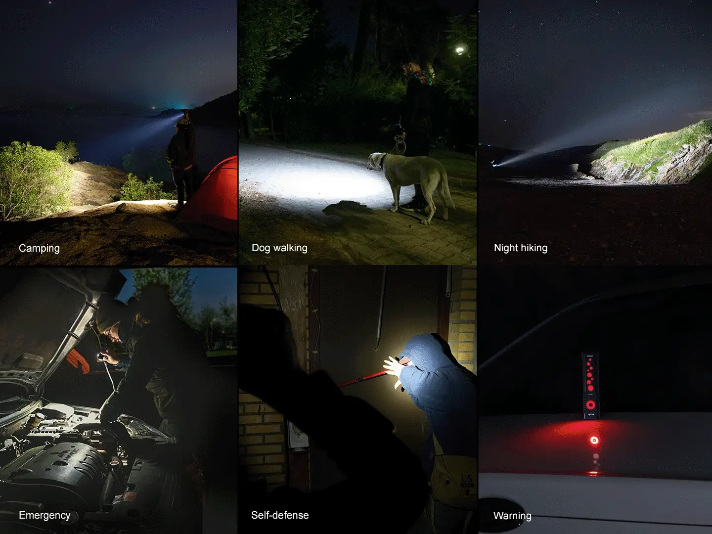 Fenix E08R UE Multi-Light EDC Flashlight With Red Light & Green Laser - Image 12