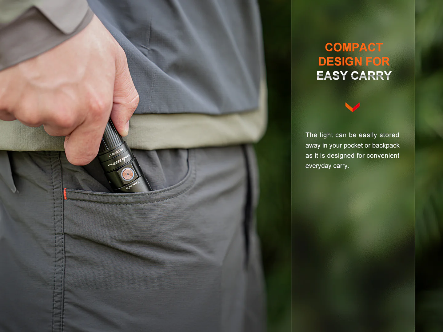 Fenix E28R V2 Rechargeable EDC Flashlight - Image 9