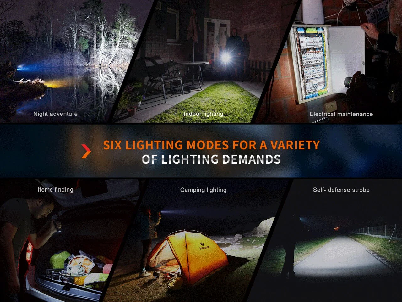 Fenix E35R High-Performance Rechargeable LED Flashlight - Image 14