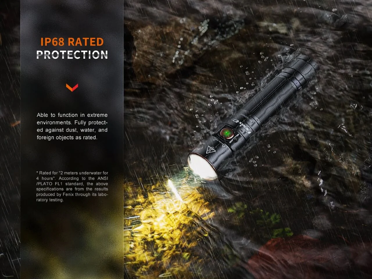 Fenix E35R High-Performance Rechargeable LED Flashlight -- OPEN BOX - Image 12