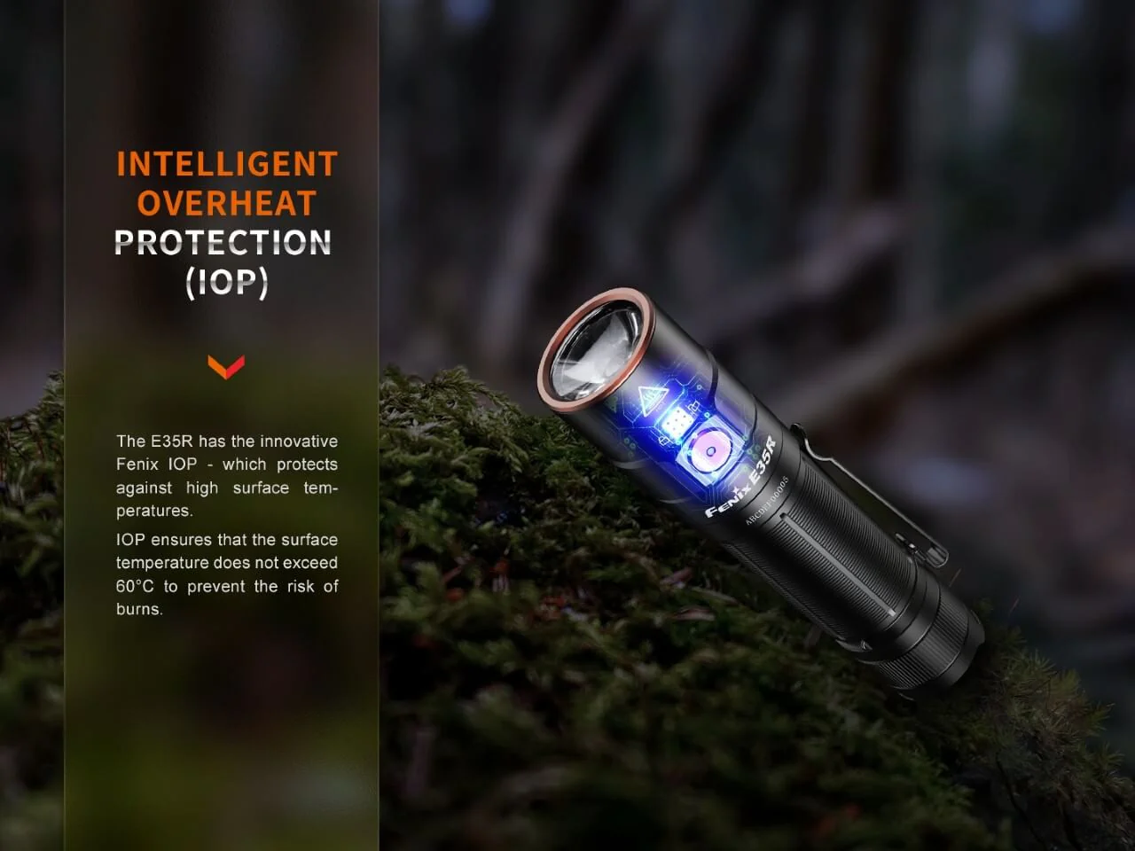 Fenix E35R High-Performance Rechargeable LED Flashlight -- OPEN BOX - Image 6
