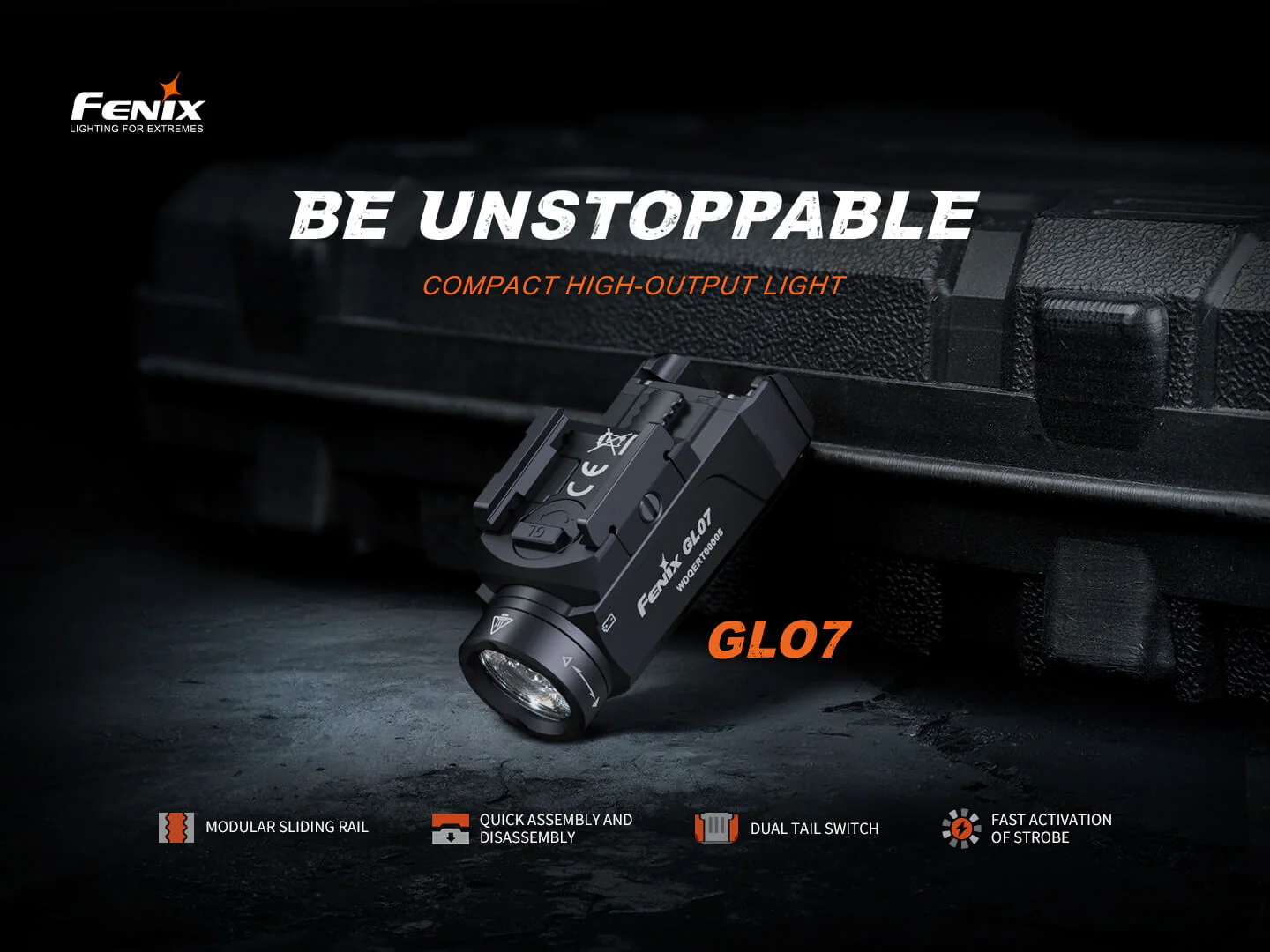 Fenix GL07 Quick Release Weapon Light - Image 3