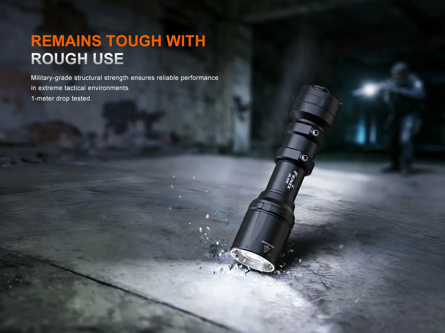 Fenix GL30R Rail-Mounted High-Intensity Tactical Light with AER-07 Remote Switch - Image 15