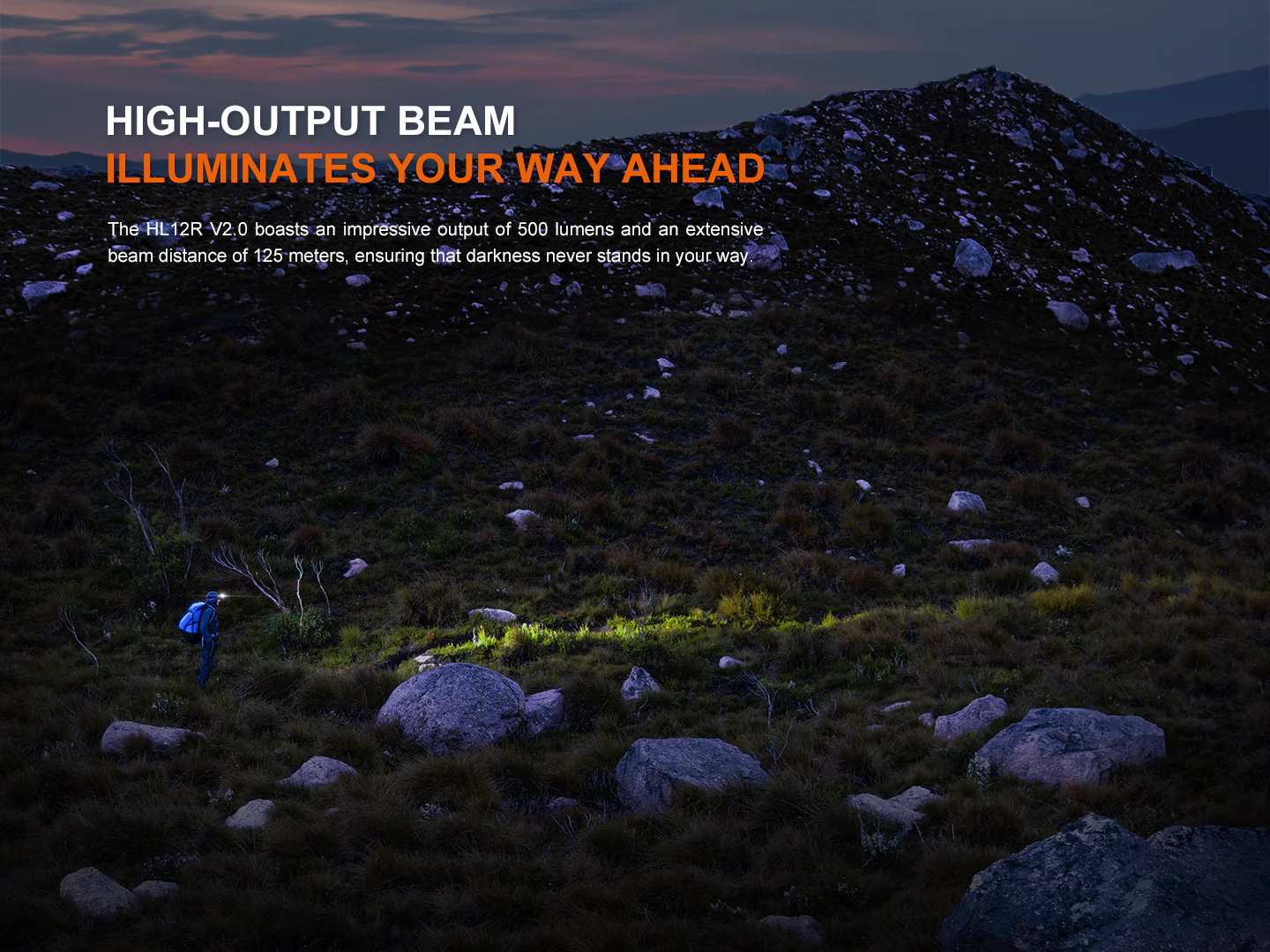 Fenix HL12R V2 Ultralight Outdoor Rechargeable Headlamp - Image 4