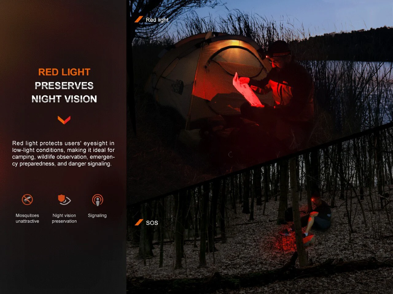 Fenix HL16 Lightweight Outdoor Hiking LED Headlamp - Image 13