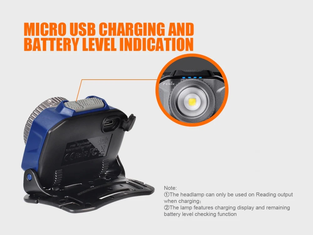Fenix HL40R Focusable USB Rechargeable LED Headlamp - Image 8