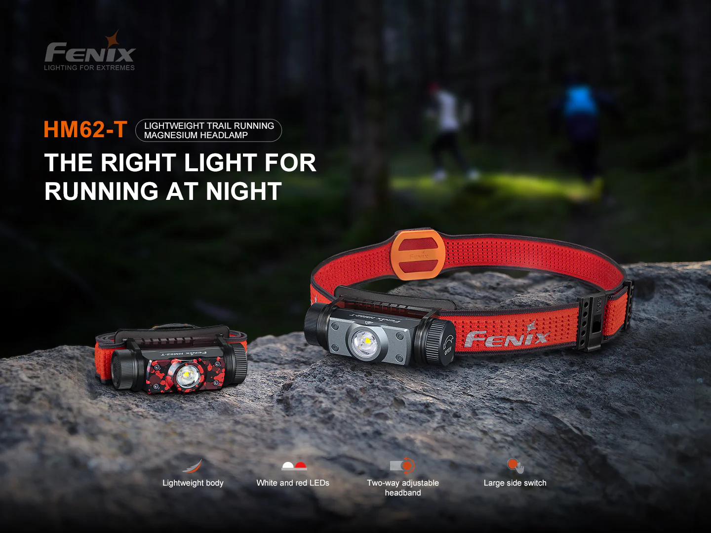 Fenix HM62-T Lightweight Trail Running Headlamp - Image 3