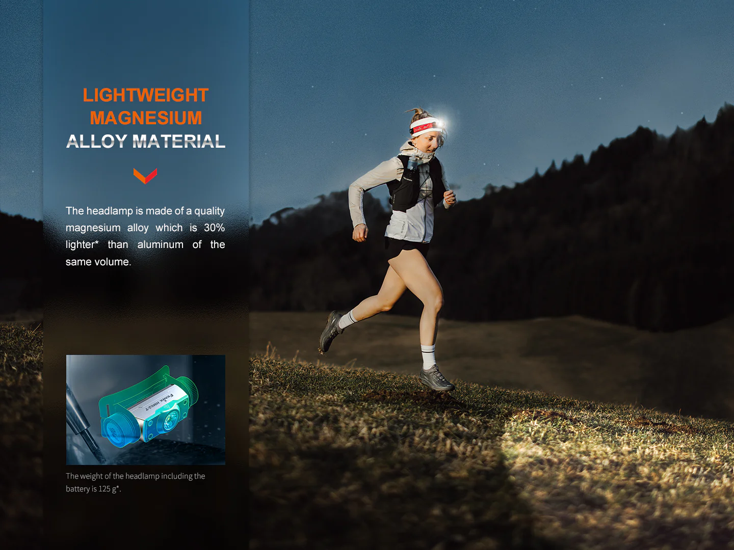 Fenix HM62-T Lightweight Trail Running Headlamp - Image 5