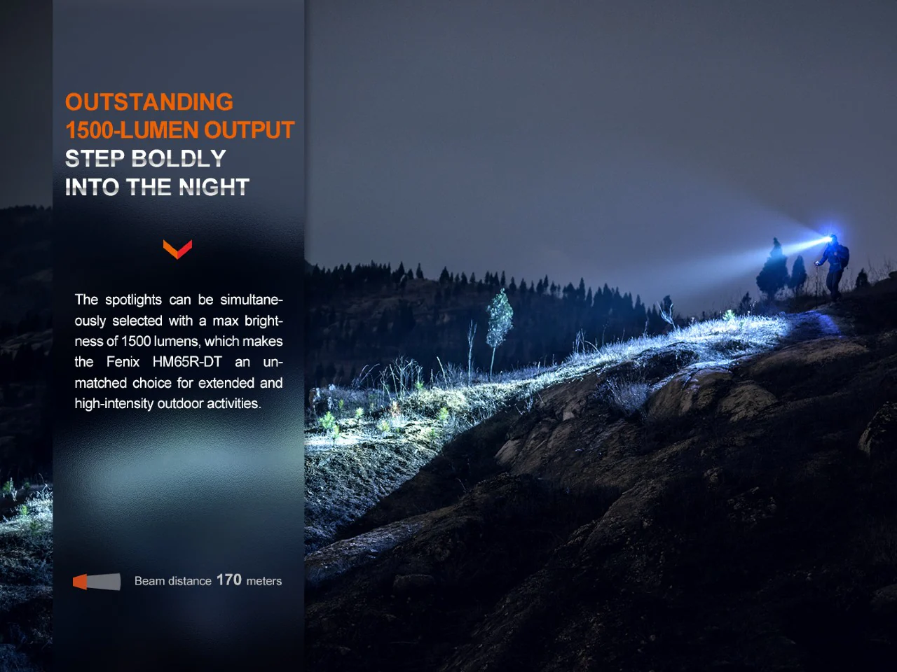 Fenix HM65R-DT Trail Running LED Headlamp - Image 12