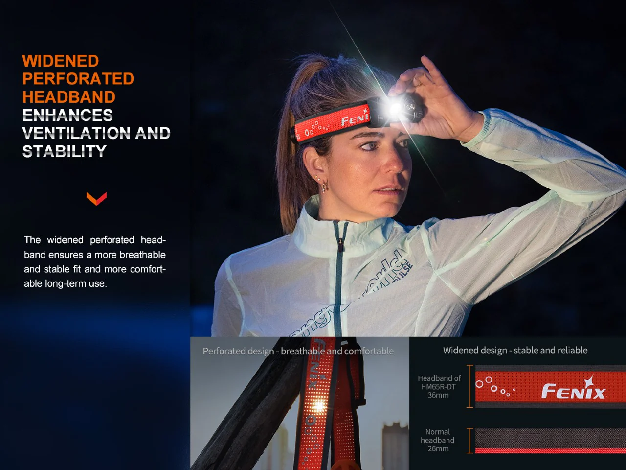 Fenix HM65R-DT Trail Running LED Headlamp - Image 5
