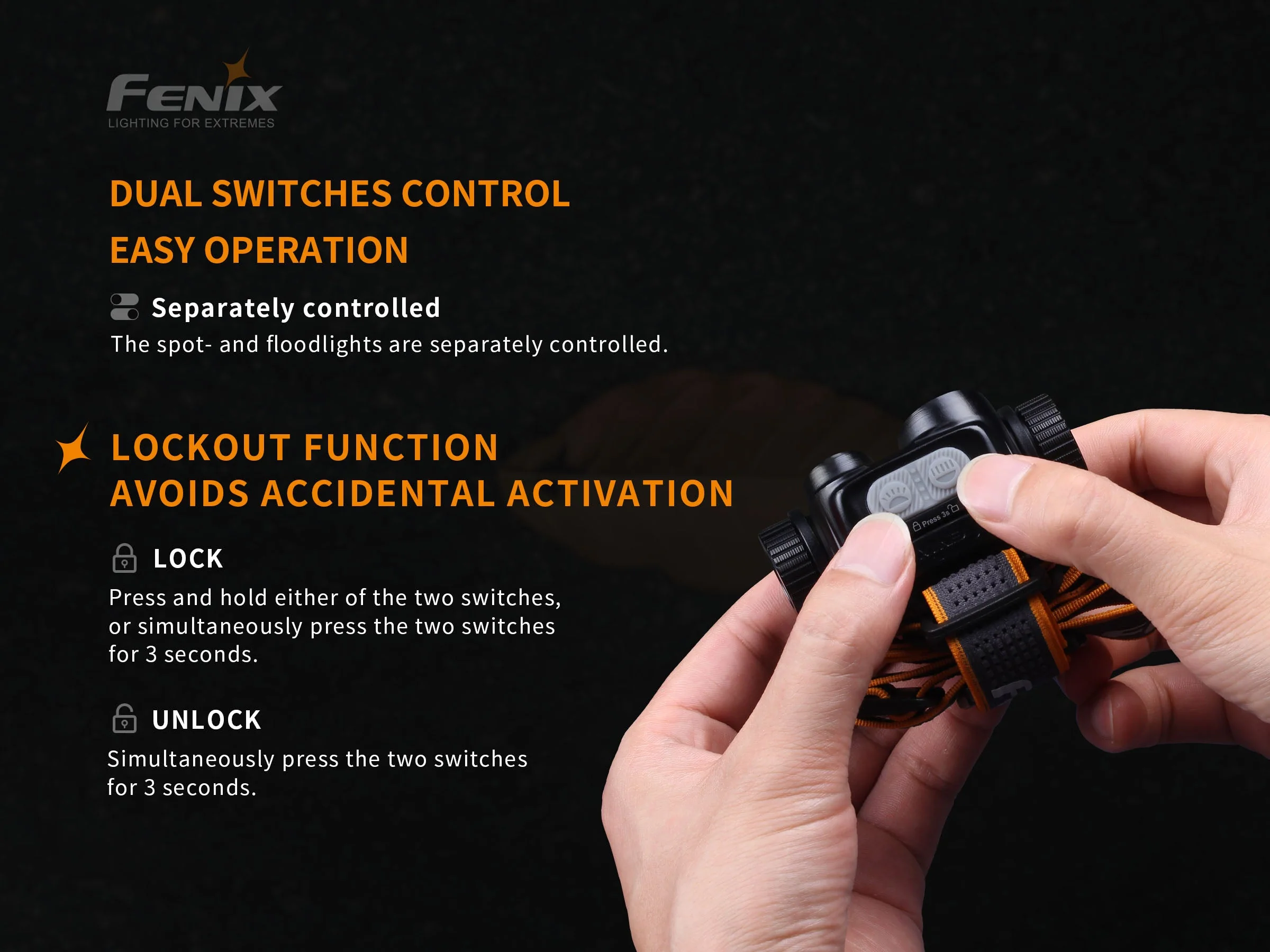 Fenix HM65R Rechargeable LED Headlamp -- OPEN BOX - Image 4